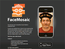 Tablet Screenshot of facemosaic.endelea.ru